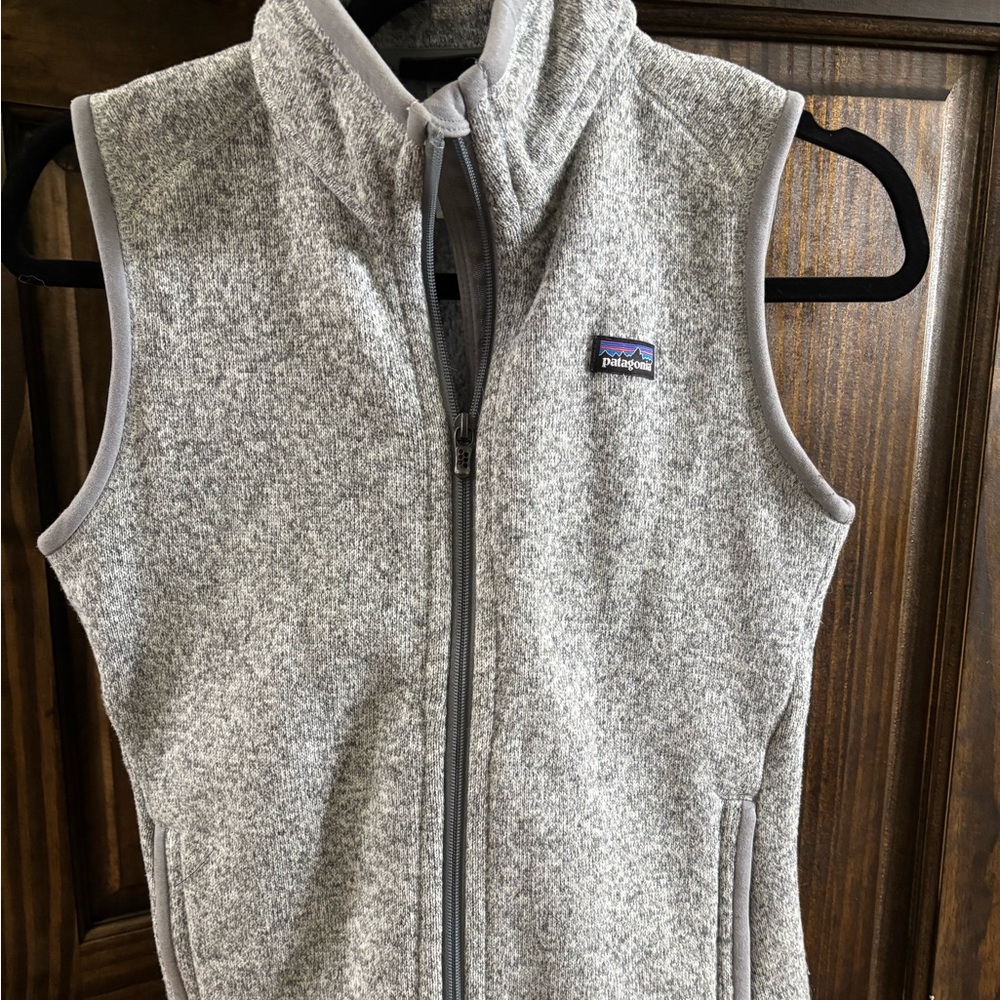 Gray Patagonia vest